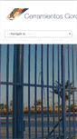 Mobile Screenshot of cerramientosgordo.com